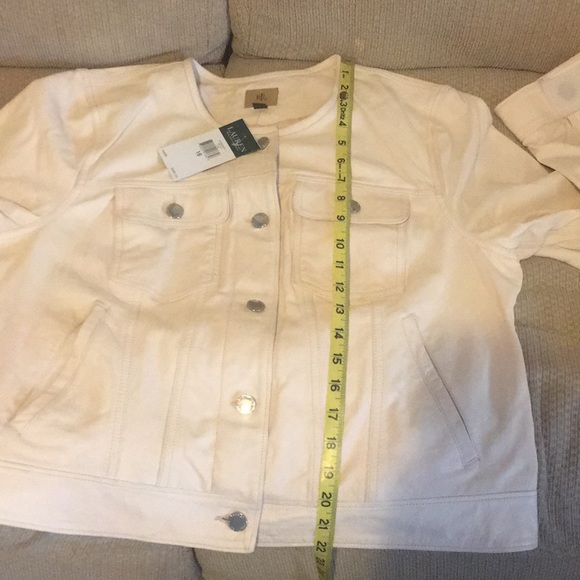 🌸NWT Ralph Lauren 100% Lamb Leather Jacket - Picture 12 of 16